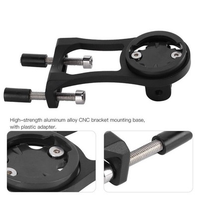 Bike Computer Stem Extension Bracket Aluminium Alloy Extend Base Light Clamp CNC