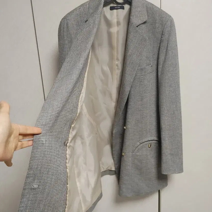 Hannsom System Checked Jacket Double Button - image 5