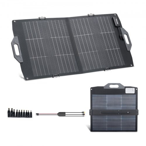 Solar Panel Ebay 100W Bifacial Solar Panel, 16BB N-Type Foldable Monocrystalline Solar ...