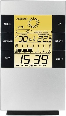 Wetterstation TH-200 Thermometer Hygrometer Wettervorhersage Hama 186379