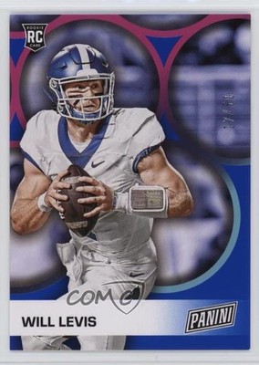 2023 Panini Father's Day Football Blue 17/50 Will Levis #FB3 Rookie RC 8d4