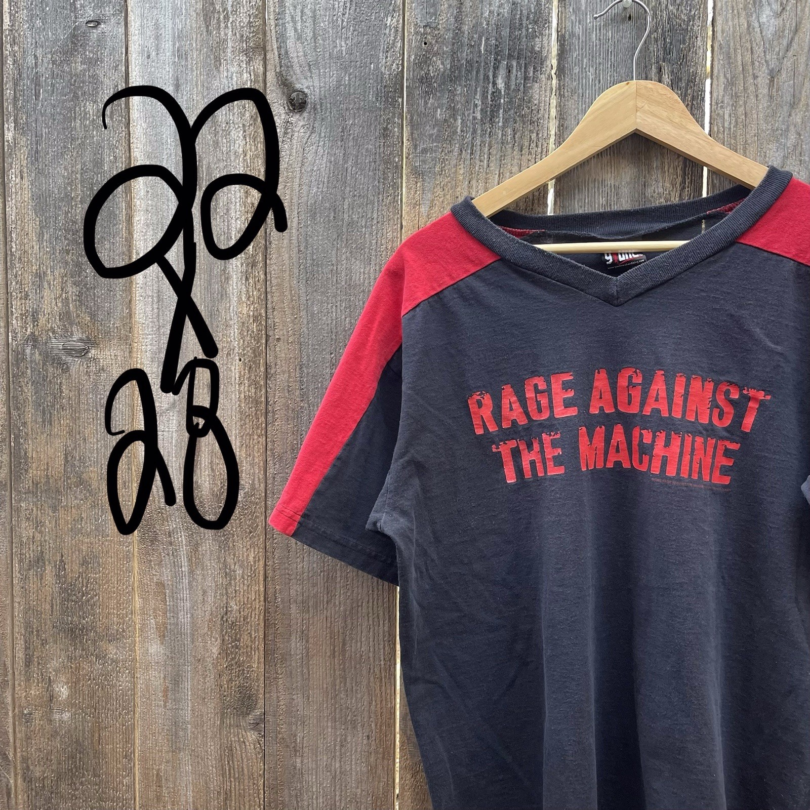 Vintage 1999 Rage Against The Machine Grunge Mens Lar… - Gem