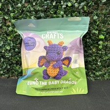 Mini Craft Zuno The Baby Dragon Step By Step Crochet Kit
