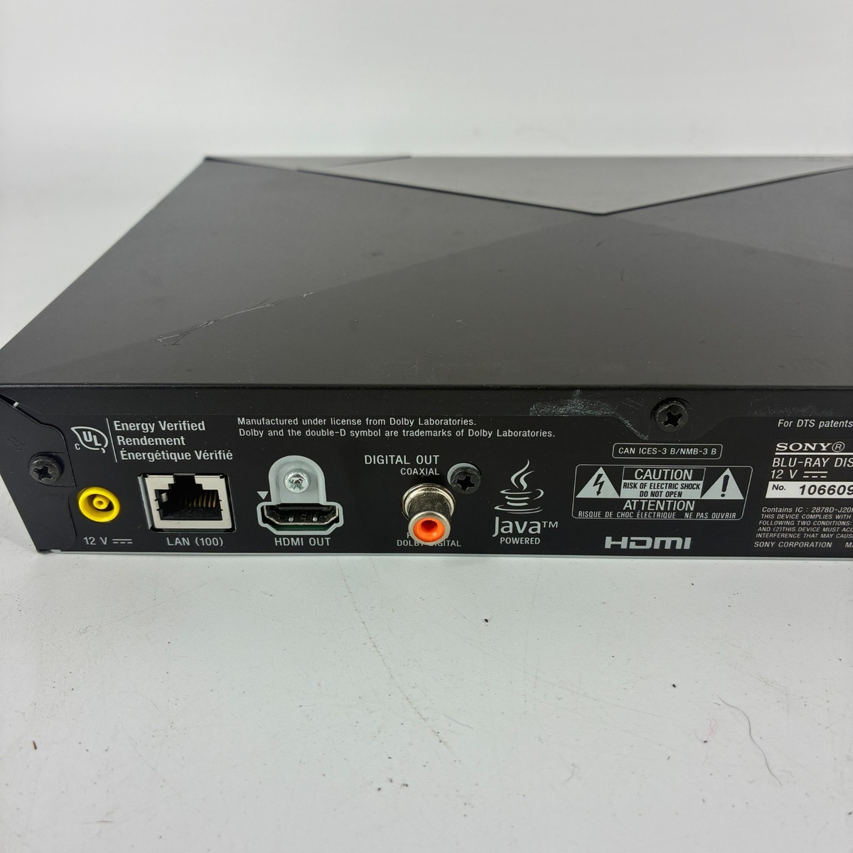 Sony Bdp-s5200 WiFi 3d Blu-ray Player See Notes for sale online | eBay