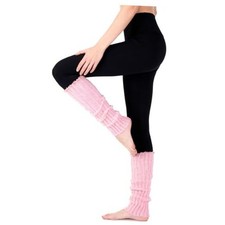Light Pink Leg Warmers Pink Legwarmers Ballet Ribbed Knit Leg Warmers for