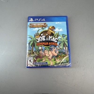 New Joe & Mac: Caveman Ninja T-Rex Edition - PlayStation 4