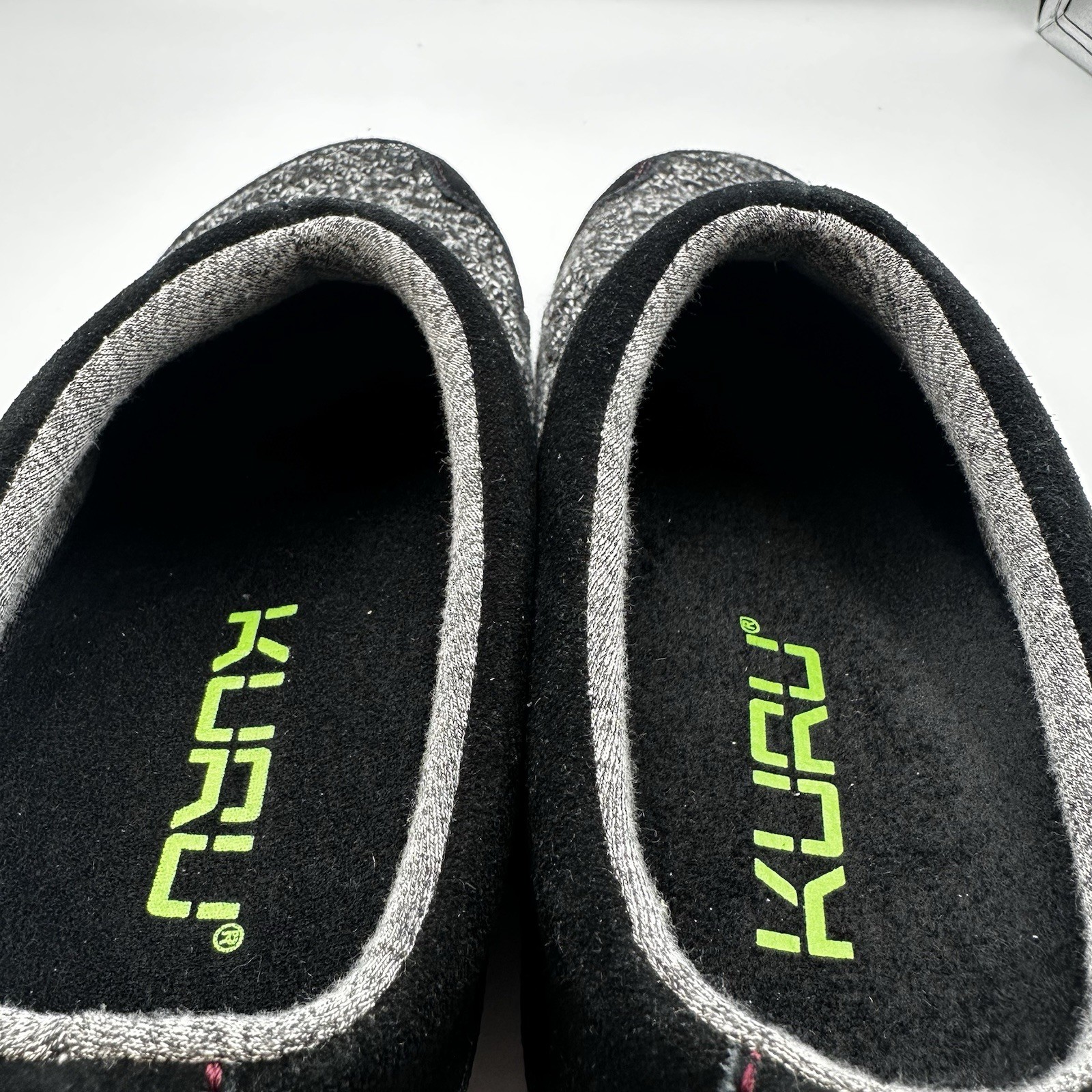 Kuru Draft Slipper Sneaker Black Ruby Red Slip On… - image 7