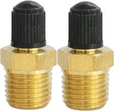 Tank Valve 2pcs Schrader Valve Standard Valve Core With 14npt Male Threads F Tank Valve 2pcs Schrader Valve Standard Valve Core With 14npt Male Threads F