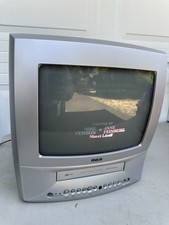 Vintage RCA T13208 TV/VCR Combo Retro Gaming Television - Video - Tested Working