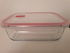 Aufbewahrungsdose Aufbewahrungsbox mit Deckel aus Glas  Rechteckig von Curver