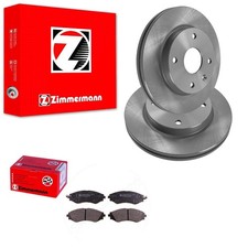 ZIMMERMANN BREMSSCHEIBEN 256mm BELÄGE VORNE passend für CHEVROLET LACETTI NUBIRA
