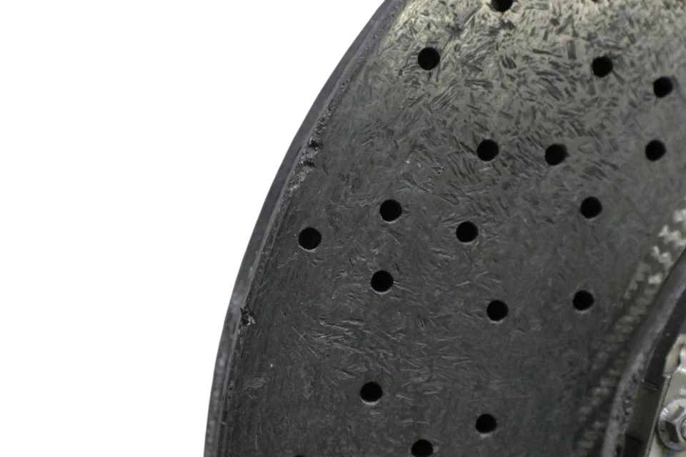 Rotor de freno delantero de cerámica de carbono Ferrari 599 GTB F141 225853 2007-2011 FABRICANTE DE EQUIPOS ORIGINALES Foto 4 de 4