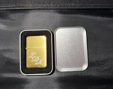 Lana Del Rey LDR Brass Zippo Lighter RARE Brand New In Hand