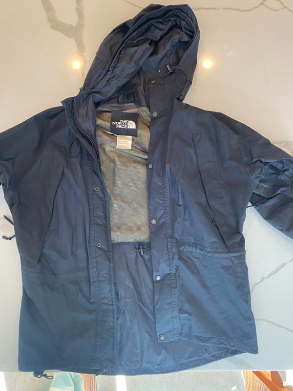 Vintage North Face Gore-Tex Mountain Jacket - Mens Medium Black
