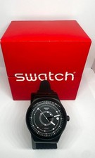 Swatch Sistem51 Sistem Black Automatic Swiss Made Men's Watch SUTB400 w/ Box