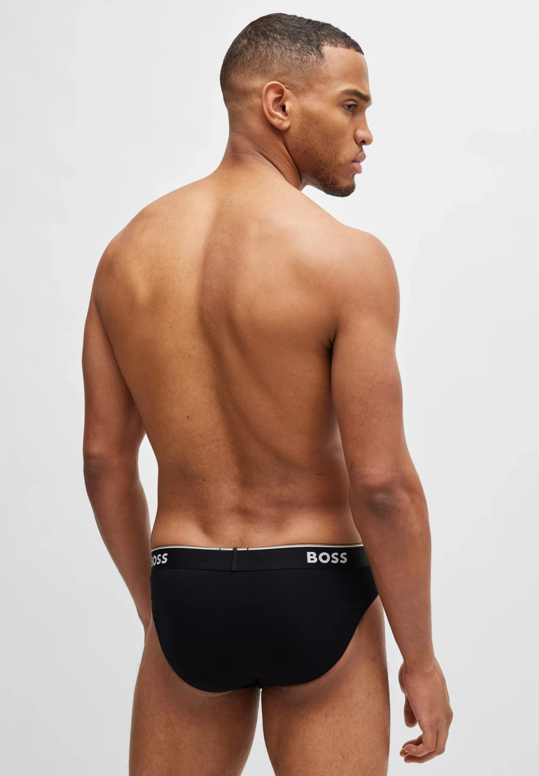 Hugo Boss Mini Briefs Slips XL Black Waistband 3-Pack BNWT RRP £42 thumbnail 6