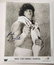 Rick Martel Signed WWF 8x10 Photo JSA COA ORGINAL PROMO The Model Picture Auto $