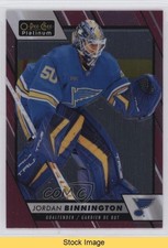 2023-24 O-Pee-Chee Platinum Matte Pink Jordan Binnington #185 READ 1e7g