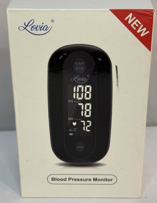 #ad Lovia Digital Blood Pressure Monitor Upper Arm New in Box $39.99
