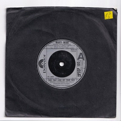 (AK889) Marti Webb, Take That Look Off Your Face - 1980 - 7 inch vinyl