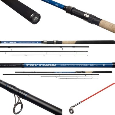 MIKADO TRYTHON METHODFEEDER Feederrute 3,60m/245g/Wg. 90g Grundrute Angelrute