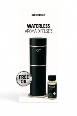 Aromar Waterless Aroma Diffuser Smart + FREE Oil | App Control | Home Hotel Use
