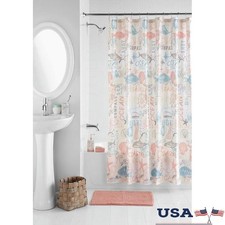 17-Piece Bathroom Accessory Set Shower Curtain Bath Rug Soap Dispenser Holder US