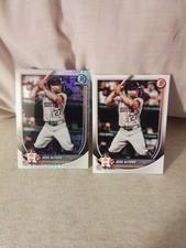 2025 Bowman Chrome #63 Jose Altuve Mega Box Mojo Refractor+ Base Paper 2 For One