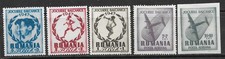 ROMANIA Sc B381-3,CB13-14 NH issue of 1948 - SPORT - AVIATION - (HJ26)