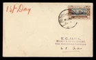 DR WHO 1937 INDIA FDC NIZAMS JUBILEE M82437