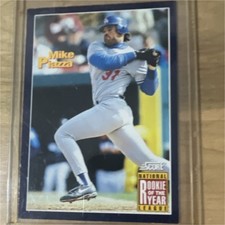 1994 Score Mike Piazza Los Angeles Dodgers Rookie Baseball Card #636. rookie card picture