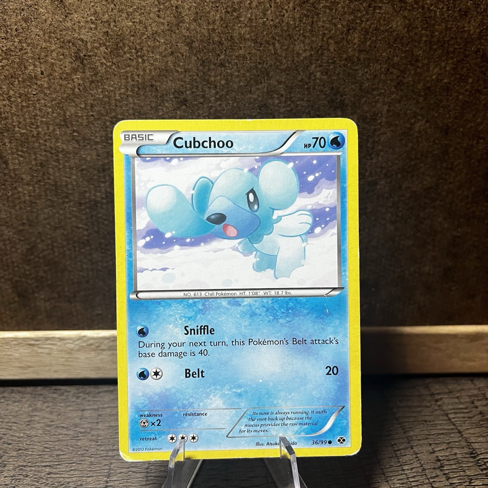 Cubchoo 36/99 Pokemon TCG Next Destinies