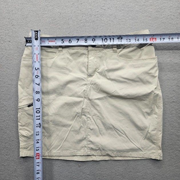Patagonia Women's Size 6 Beige Skirt Casual Outdoor Zip Pocket thumbnail 5