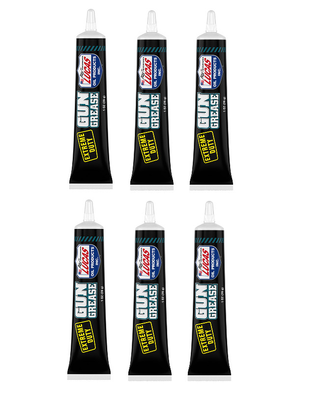 Extreme Duty Gun Grease 1oz Tube Lubricant Rifle Gun Pistol - Qty 6
