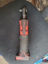 Snap-on Cordless 38 Ratchet Power Tool Ctr761b W Battery 14.4v Red Black Works Snap-on Cordless 38 Ratchet Power Tool Ctr761b W Battery 14.4v Red Black Works