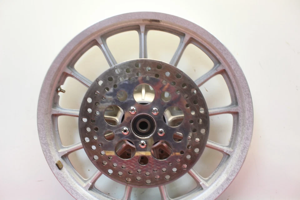 2007 SPORTSTER XL 1200r 19 X 2.15 13 SPOKE FRONT WHEEL RIM DUAL DISC SP111 — 第 3/4 张图片