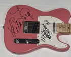 THE RUNAWAYS SIGNED GUITAR JOAN JETT LITA FORD CHERIE CURRIE JACKIE FOX JSA LOA — photo 2
