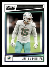 Jaelan Phillips 2022 Score #276 Miami Dolphins FOOTBALL *200