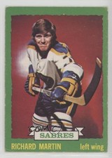 1973-74 O-Pee-Chee Light Back Rick Martin #173 0sc3
