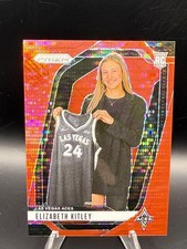 2024 Panini Prizm WNBA #140 Elizabeth Kitley Red Pulsar Prizms #/299