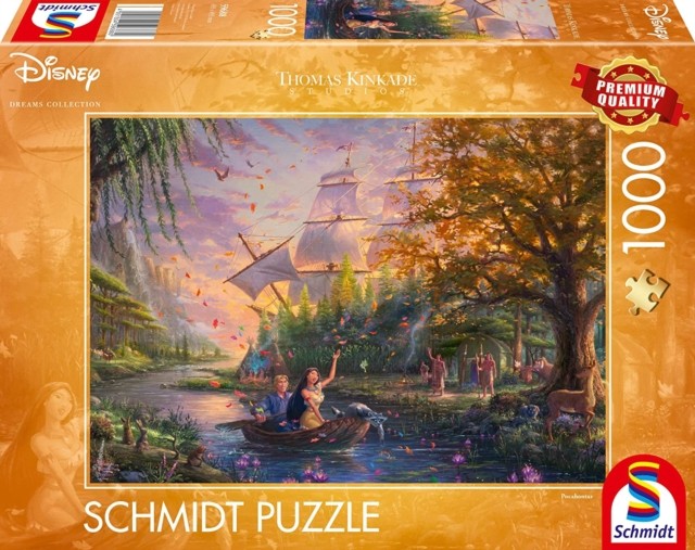 Disney Dreams Collection - Pocahontas by Thomas Kinkade 1000 Piece Schmidt