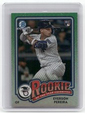 2024 Bowman #ROY-15 Everson Pereira Rookie of the Year Favorites
