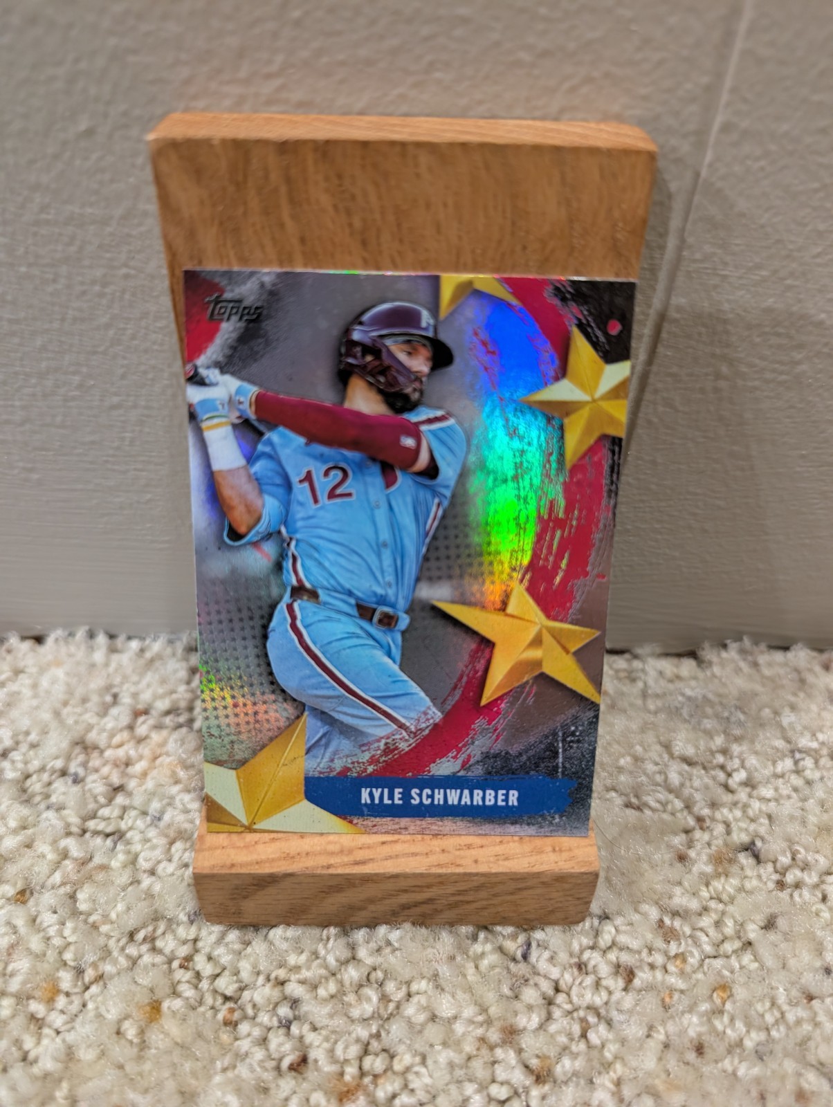 Kyle Schwarber 2025 Topps Stars of the MLB #SMLB-82 Phillies
