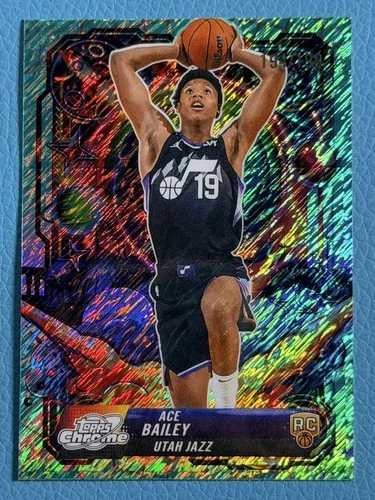 2025 Topps Cosmic Chrome Ace Bailey Base (RAW)