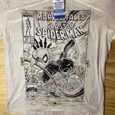NEW! Todd McFarlane SPIDERMAN Original Cover Art Shirt Exclusive DOC OCK Size XL