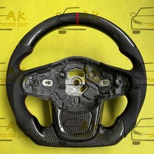Carbon Fiber Steering Wheel Fit For Toyota Supra A90 A91 Gr 2019-2026 With Trim
