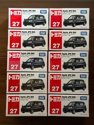 Tomica Japan Taxi 10-Car Set Bulk Sale, Unopened, Cannot Sell Separately