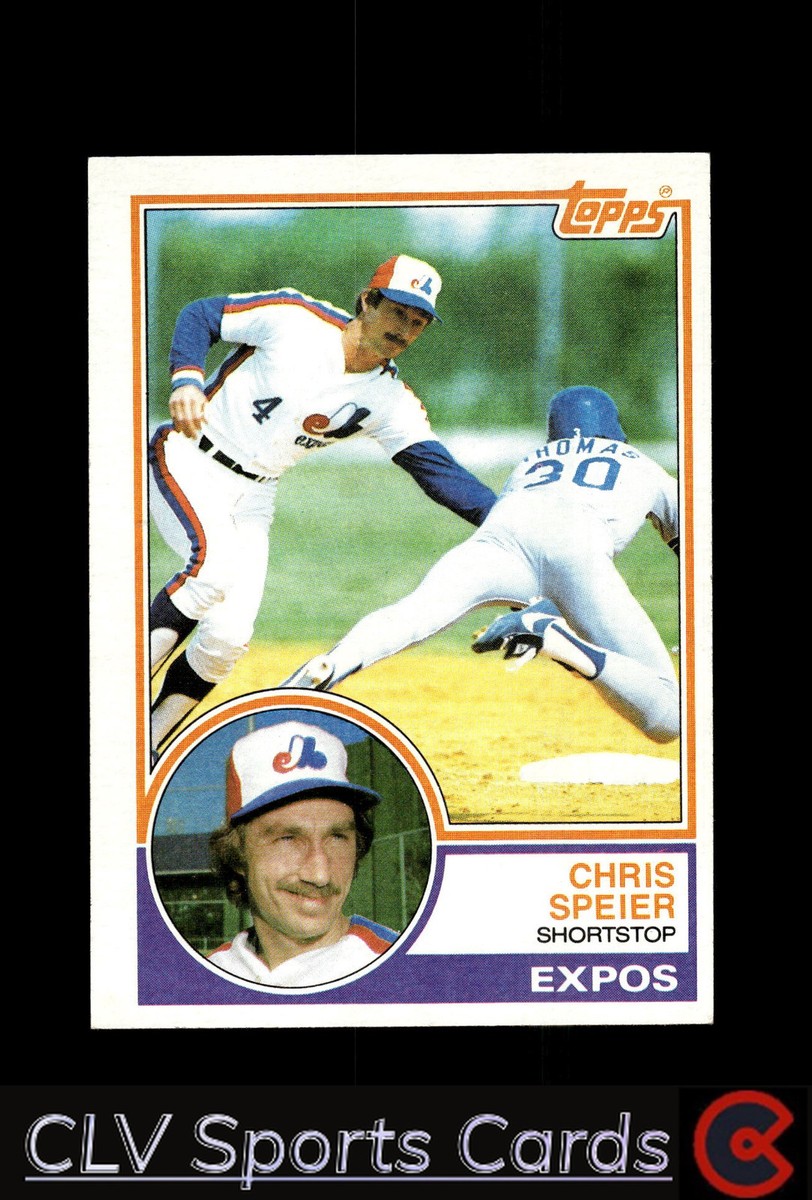 Montreal Expos Chris Speier #768 Topps Baseball Near Mint or