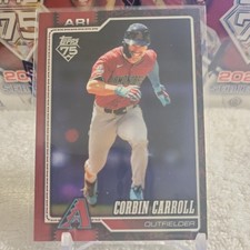2026 Topps Team Color Border 314 Corbin Carroll  Arizona Diamondbacks