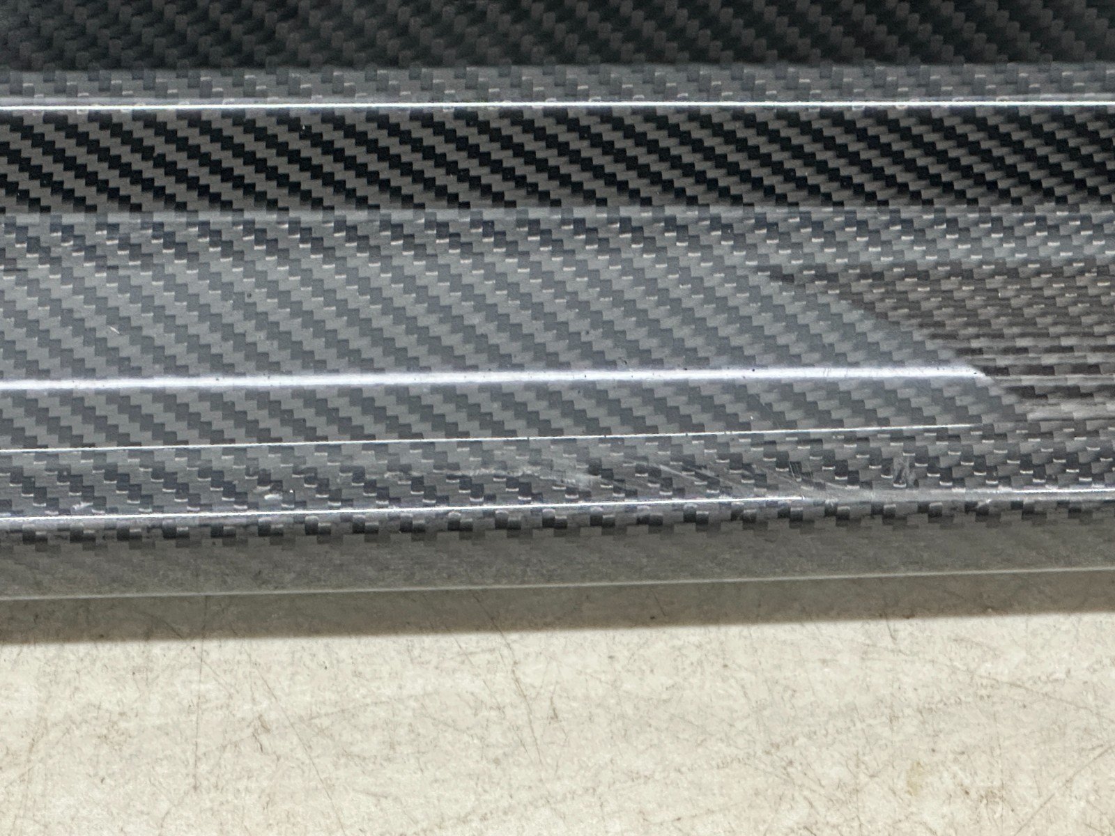 17-22 BENTLEY BENTAYGA LEFT DRIVER LH SIDE KICK PANEL TRIM CARBON FIBER OEM